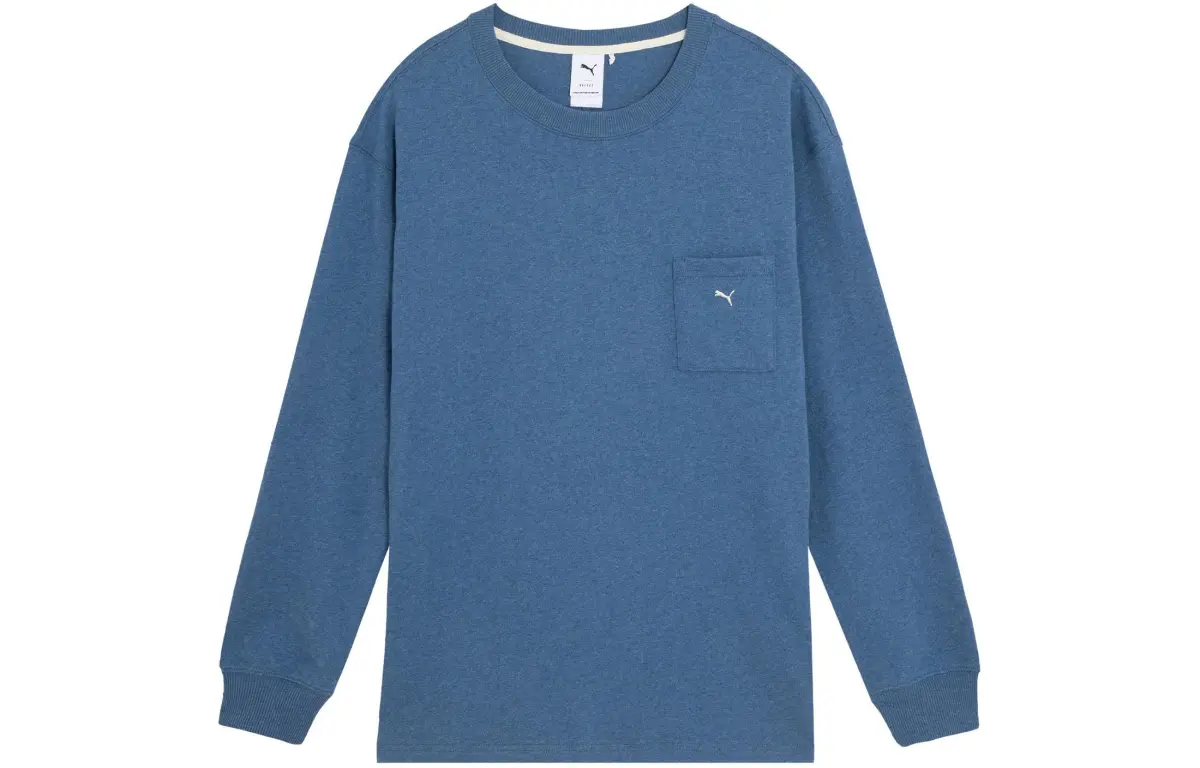 PUMA NAVY T Shirt Unisex Space Blue