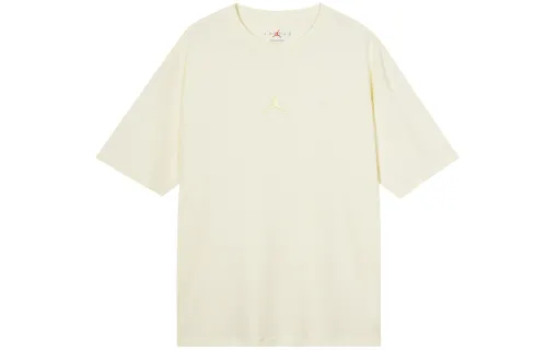 Jordan T Shirts Men's Beige Crew Neck Moderate