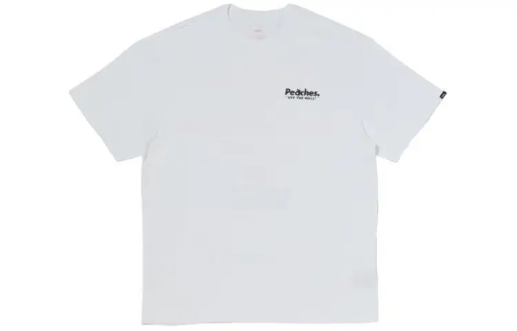 Vans T Shirts Men's White Crew Neck Moderate