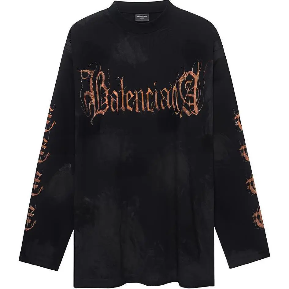 Balenciaga T Shirt Unisex Black