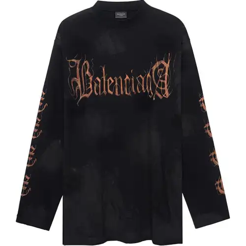Balenciaga T Shirt Unisex Black