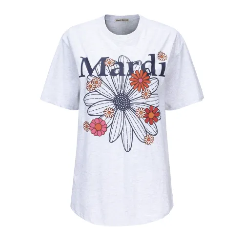 MARDI MERCREDI Les Petites Logo print T shirt