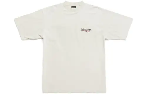 Balenciaga SS23 T Shirt Loose Fit Men's Beige