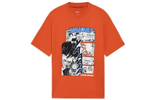 Li Ning x Disney T Shirt Men's Koi Red