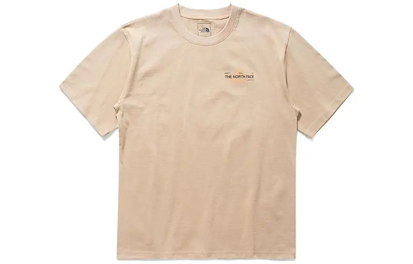 THE NORTH FACE Drop Shoulder Sleeve T Shirt Men's Khaki