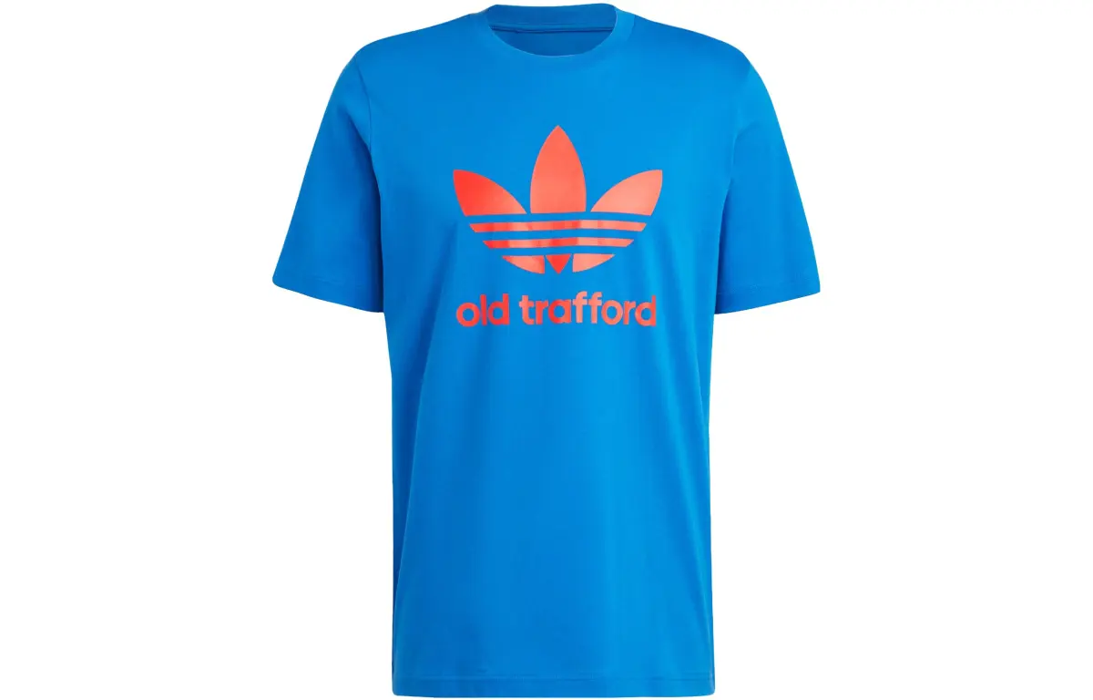 Adidas Originals Manchester United T Shirt Men's Blue