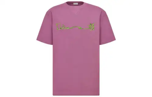 DIOR X Cactus Jack Embroidered T Shirt