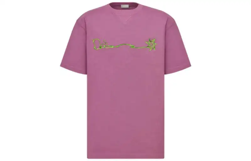 DIOR X Cactus Jack Embroidered T Shirt