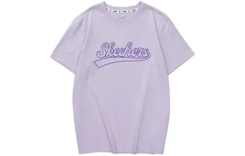 Skechers SS24 T Shirt Unisex Orchid Purple