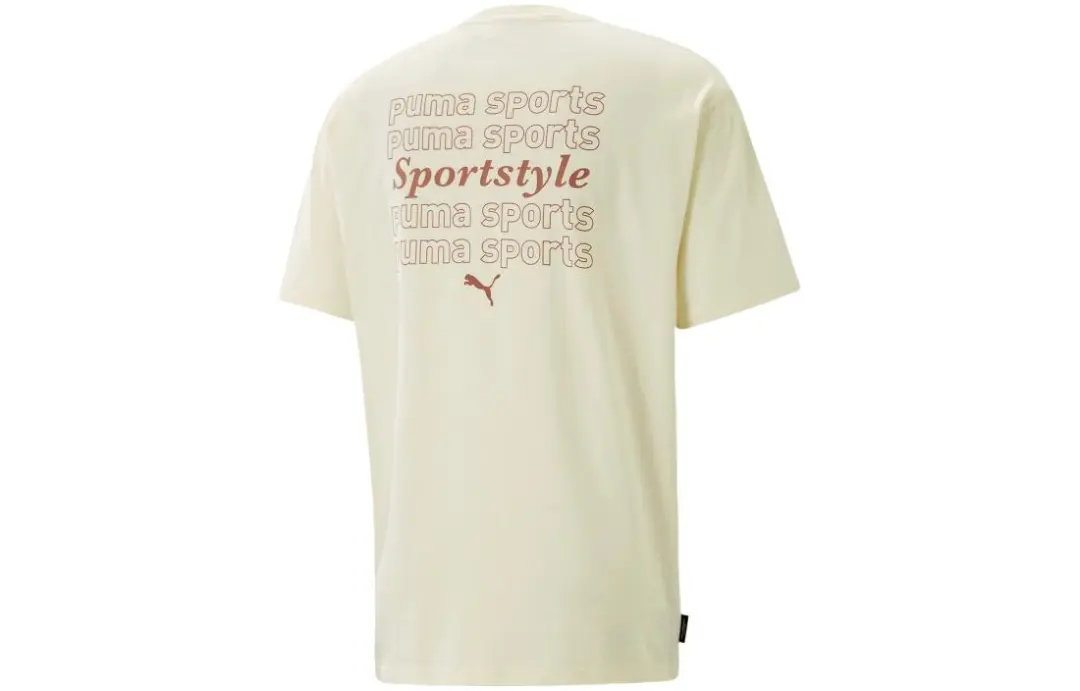 PUMA Casual T Shirt Men's Pure White