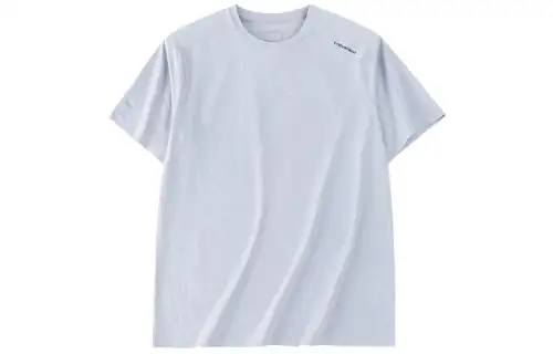 ANTA T Shirts Men's Barge Gray Crew Neck Moderate Straight Fit