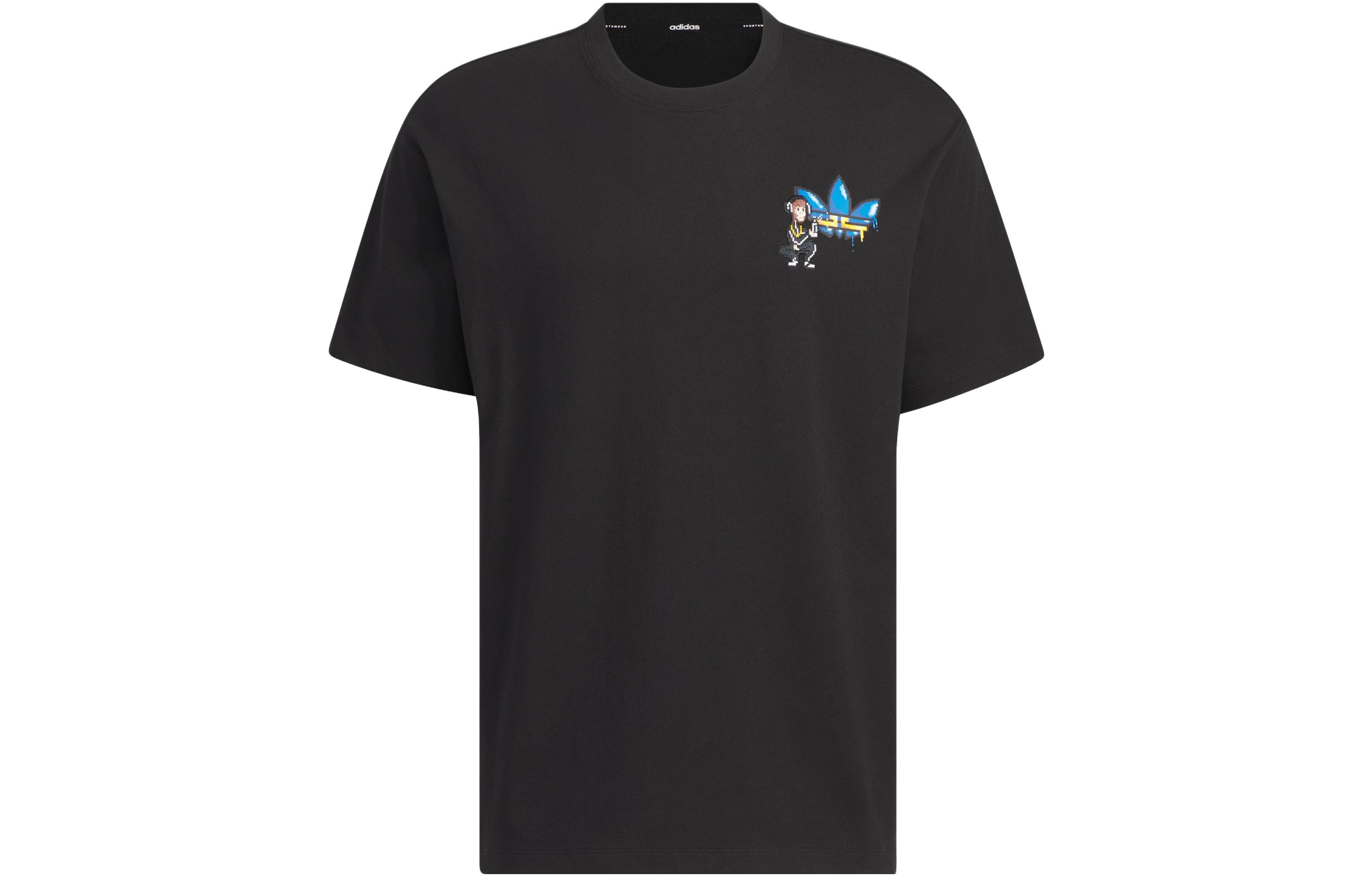 Adidas Originals Monkey Kingdom T Shirt Unisex Black