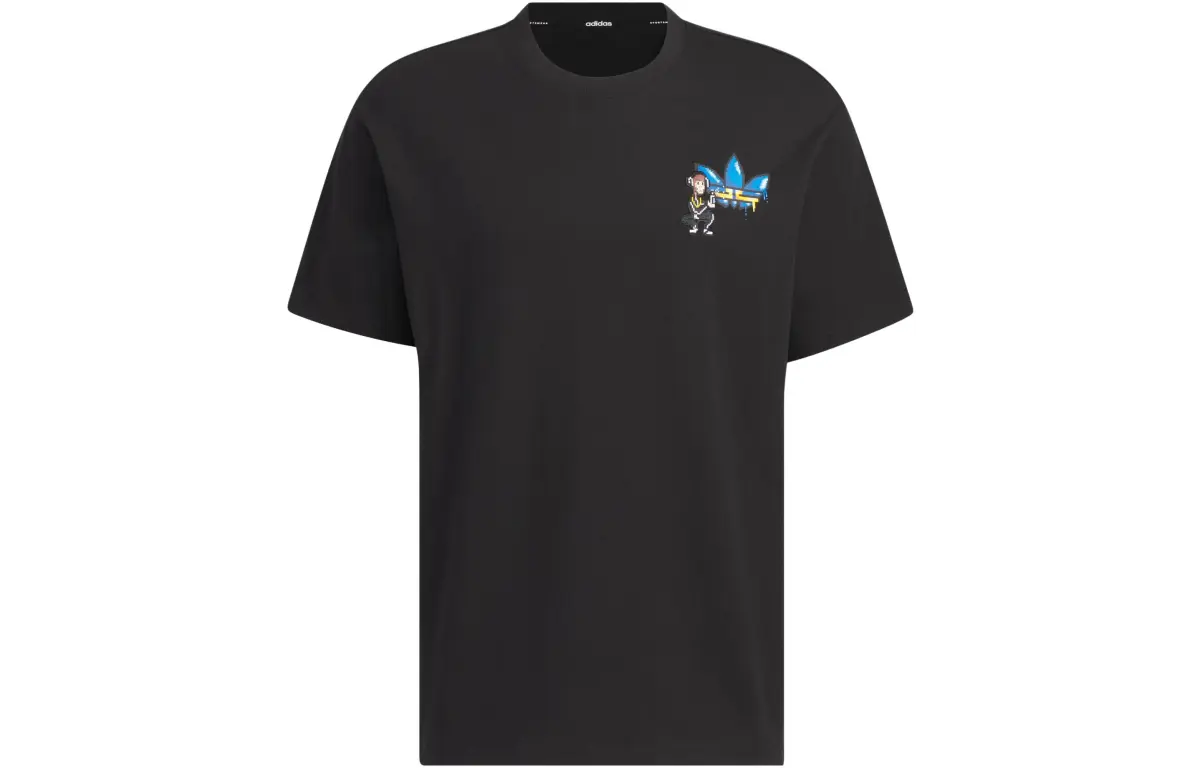 Adidas Originals Monkey Kingdom Collaboration T Shirt Unisex Black