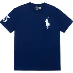 Polo Ralph Lauren SS23 Embroidery Pullover Short-Sleeve T-Shirt Navy Blue
