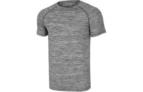 Skechers T Shirt Men's Light Mixed Heather Gray