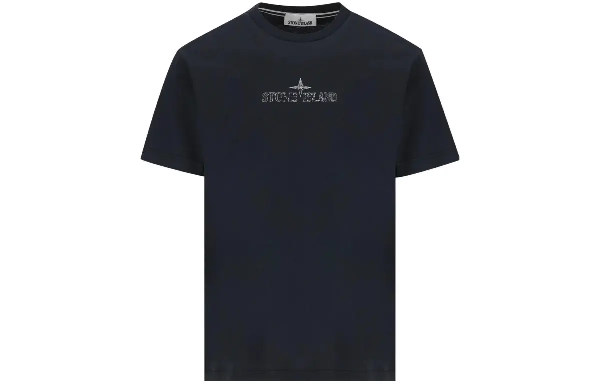 STONE ISLAND T Shirt Men's Dark Blue