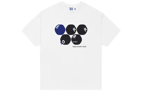 MIND ERROR T Shirt Unisex White