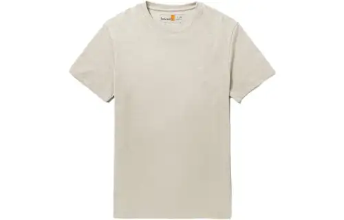 Timberland T Shirts Men's Sand Crew Neck Moderate Straight Fit