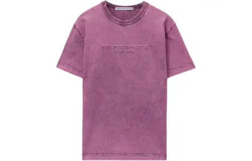 Alexander Wang Crewneck Short Sleeved T Shirt