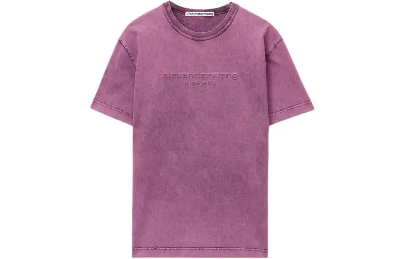 Alexander Wang Crewneck Short Sleeved T Shirt
