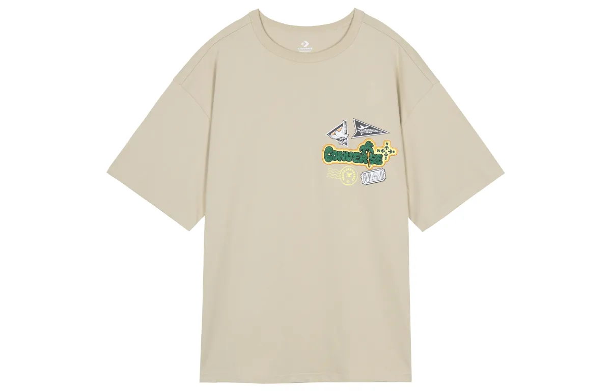 Converse T-Shirts Unisex Matcha Crew Neck Moderate