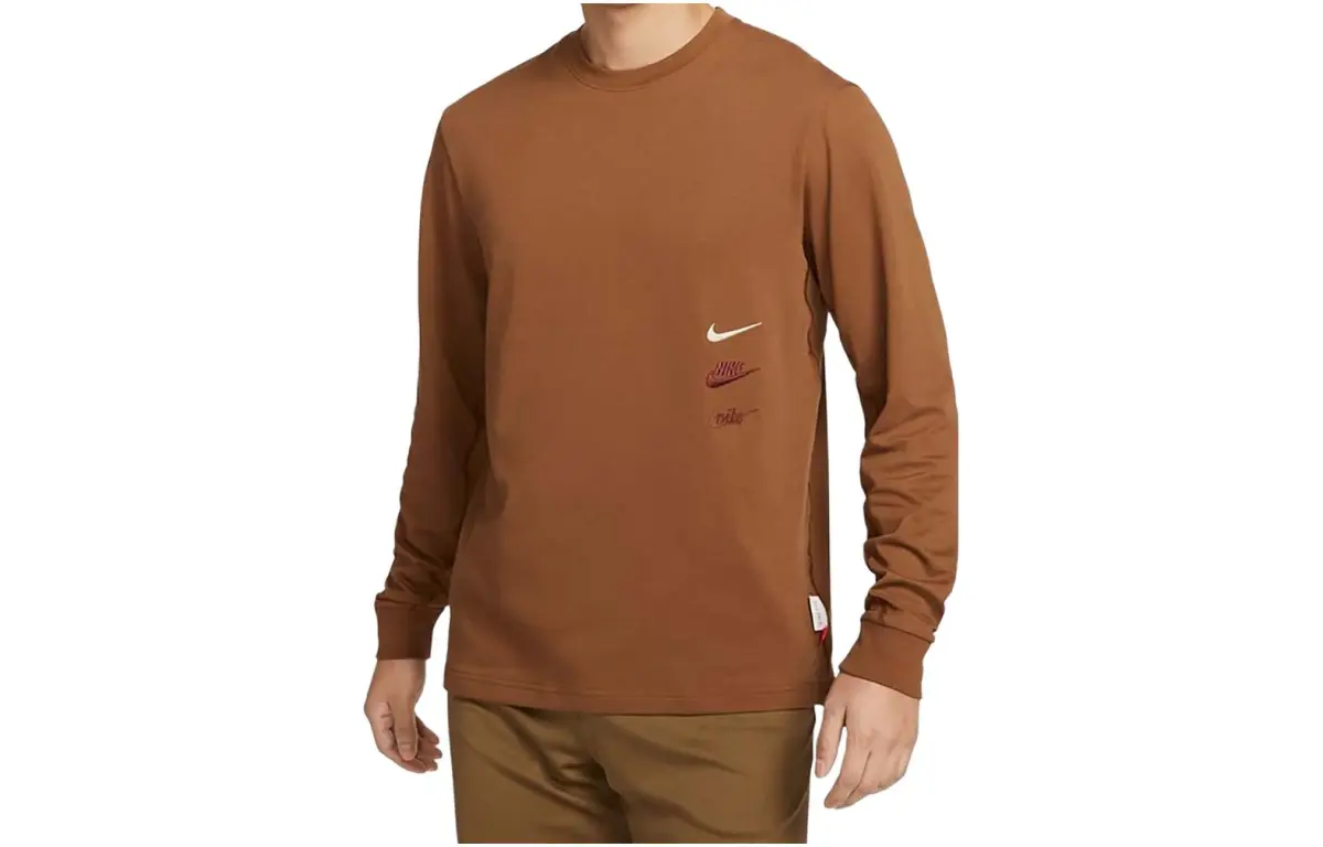 Nike Dri Fit T Shirt Men's Brown