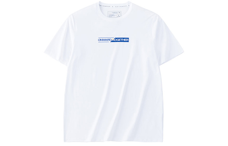 ANTA Basketball Collection T Shirts Men's White Crew Neck Moderate Straight Fit