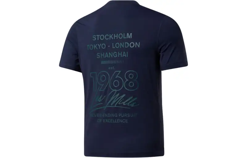 Reebok Lm Activchill Tee T Shirt Men's Blue