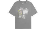 Li Ning Badfive T Shirt Unisex Iron Asphalt Gray