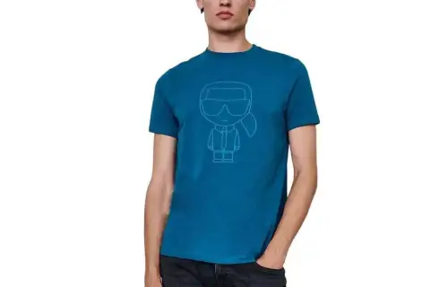 KARL LAGERFELD / Karl Lagerfeld Jeans T Shirt Men's Blue