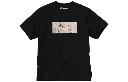 UNIQLO x JINJIDEJUREN,LIANMINGKUAN T Shirt Men's Black