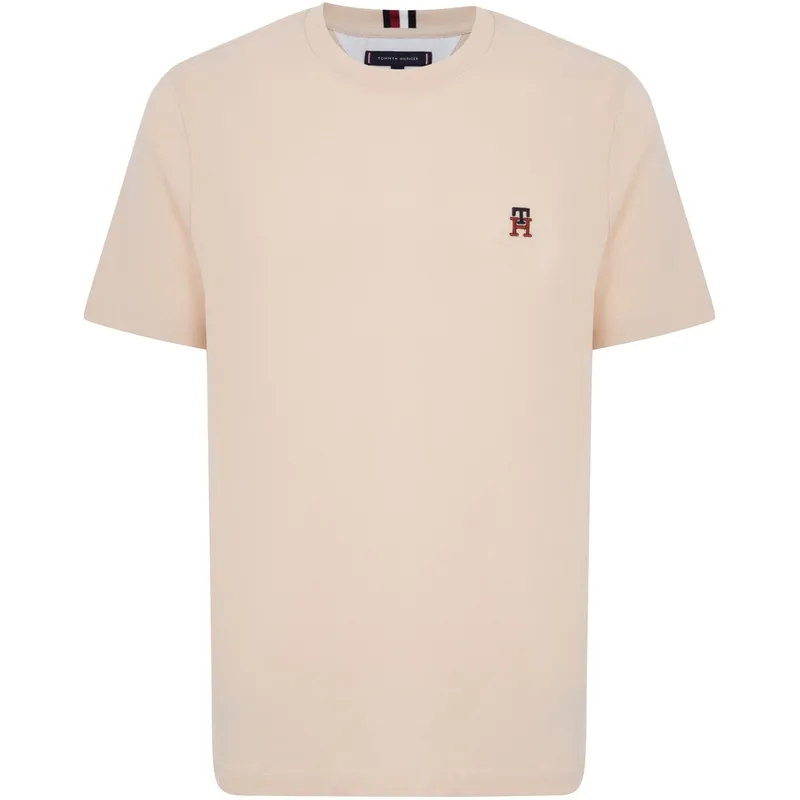 Tommy Hilfiger T-Shirts Men's Crew Neck Moderate Straight Fit