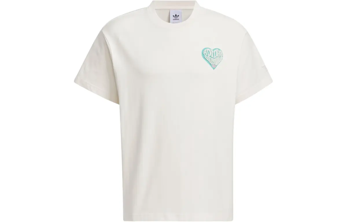Adidas Originals T Shirt Unisex Pink White