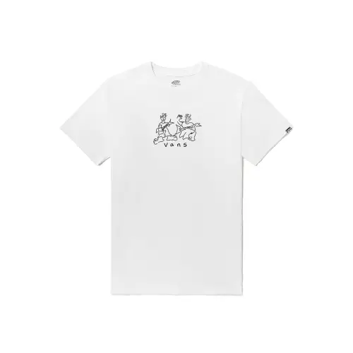 Vans Nick Michel T Shirt Unisex White