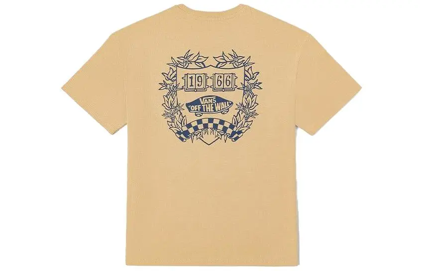 Vans Drop Shoulder Sleeve T-Shirt Unisex Terracotta