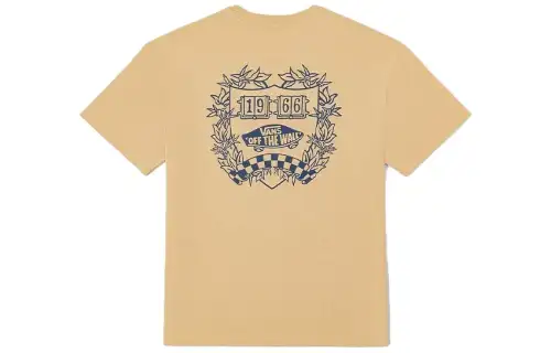Vans Drop Shoulder Sleeve T-Shirt Unisex Terracotta