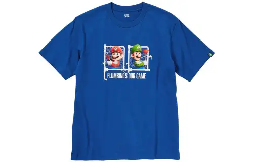 UNIQLO x CHAOJIMALI,LIANMINGKUAN SS23 T Shirt Unisex Royal Blue