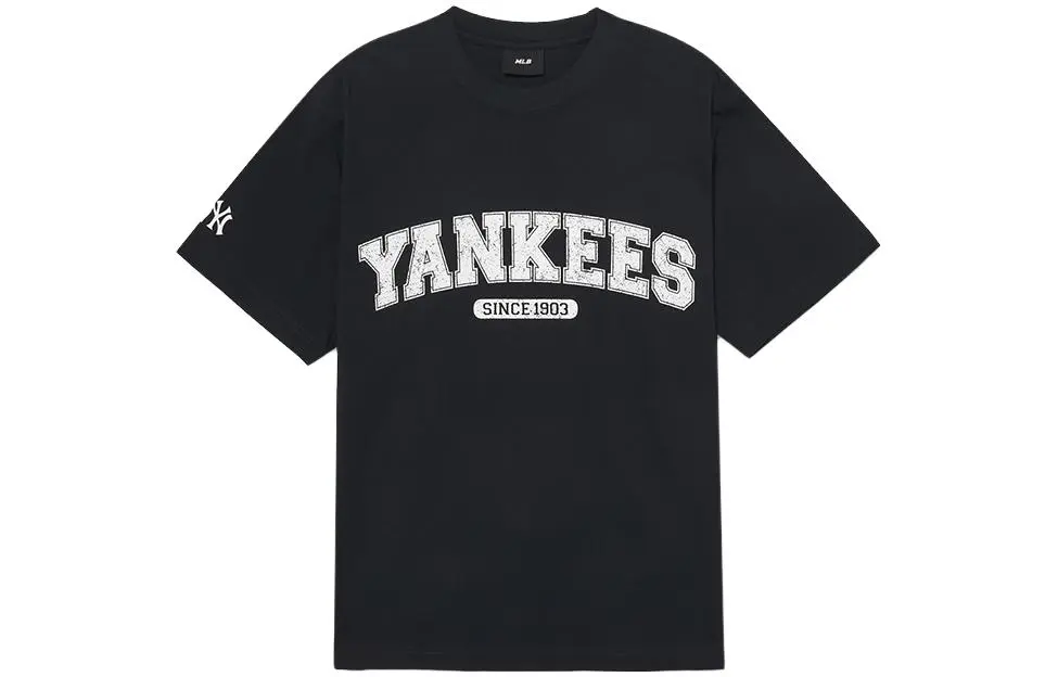MLB Set-in Sleeve T-Shirt Unisex Black