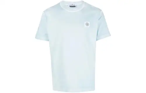 STONE ISLAND T Shirt Men's Light Blue