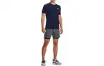 Under Armour T Shirts Men's Blue Crew Neck Moderate Straight Fit