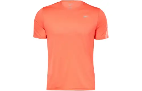 Reebok T Shirts Men's Orange Crew Neck Moderate Straight Fit