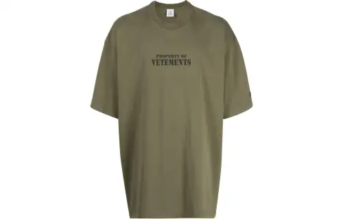 Vetements Property Of Vetements Cotton T-shirt