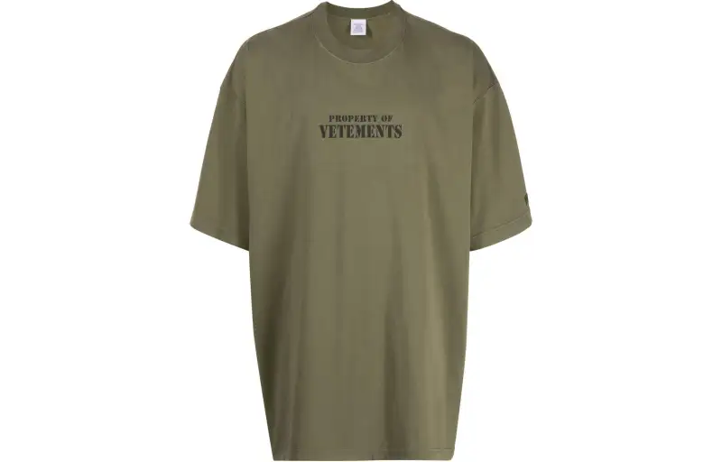 Vetements Property Of Vetements Cotton T-shirt