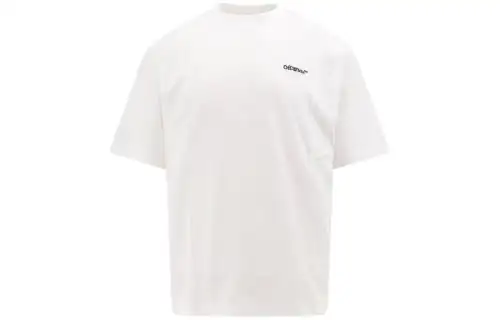 Off- Arrows-motif cotton T-shirt