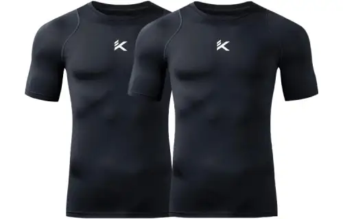 Anta Basketball Collection Raglan Sleeve T Shirt Men's 2 Pack Black