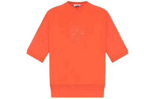 STONE ISLAND T Shirt Men's Orange
