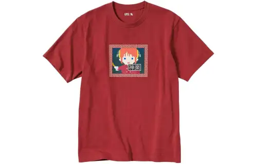 UNIQLO x YINHUN,LIANMINGKUAN SS23 T Shirt Unisex Red