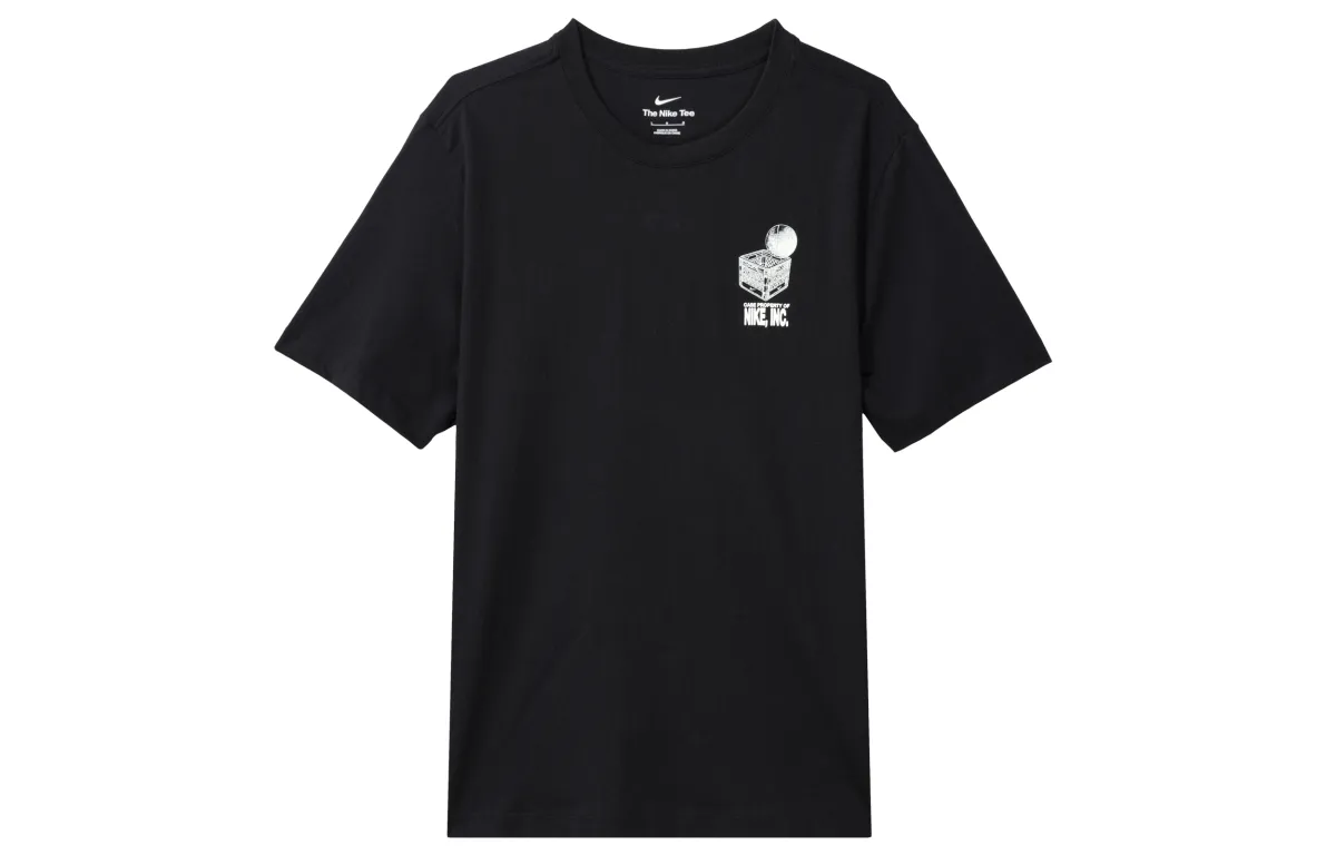 Nike Set-in Sleeve T-Shirt Men's Black