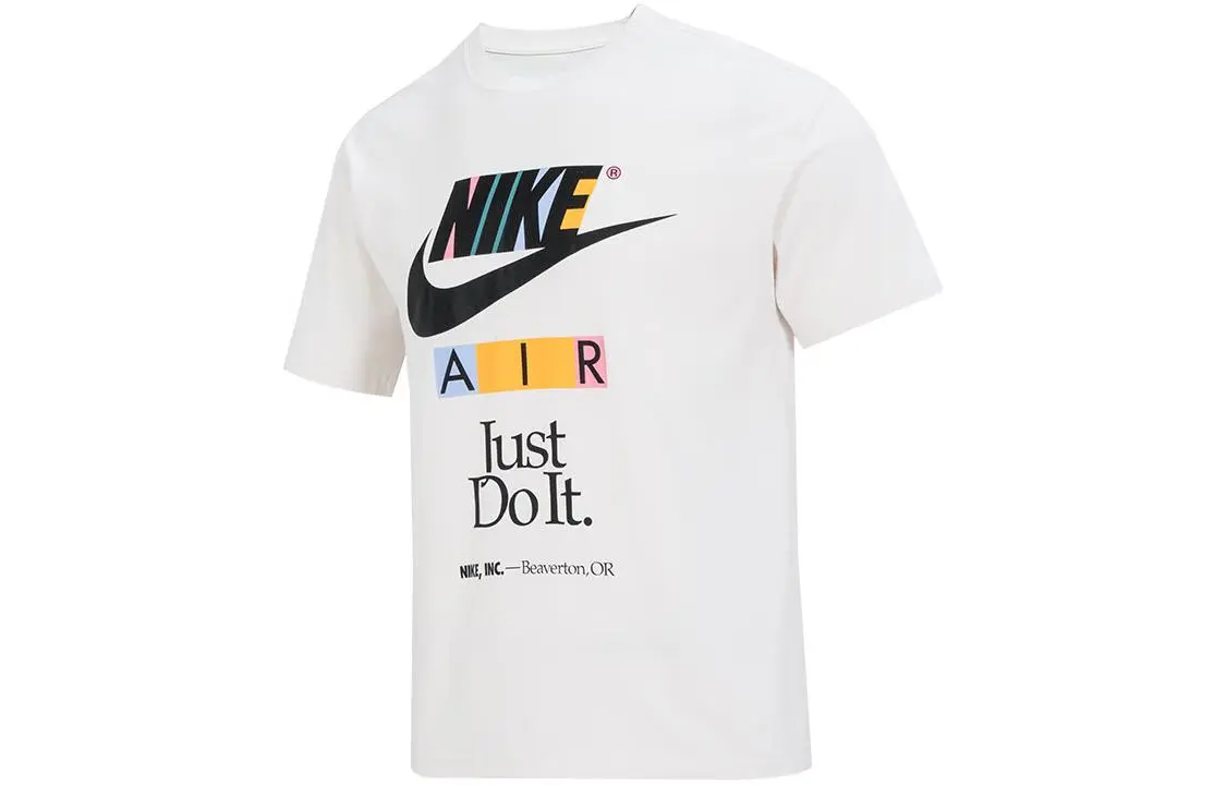 Nike DNA T-Shirts Men's White Crew Neck Moderate