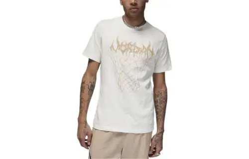 Jordan Dri FIT Sport T Shirt Men's Ivory White